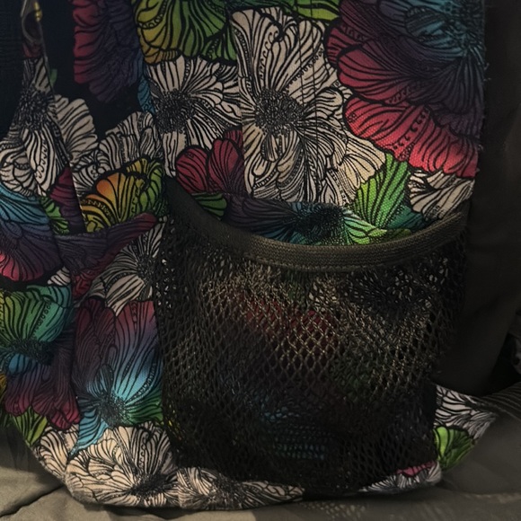 Jansport Multicolored Floral Pattern Backpack - Picture 3 of 5